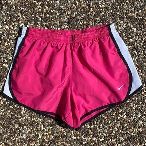 Pink Nike Dri-Fit Running Shorts